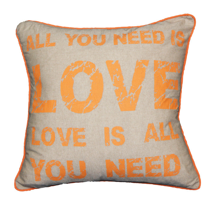 Westex Couch Potatoes All You Need Throw Pillow Reviews Wayfair Ca