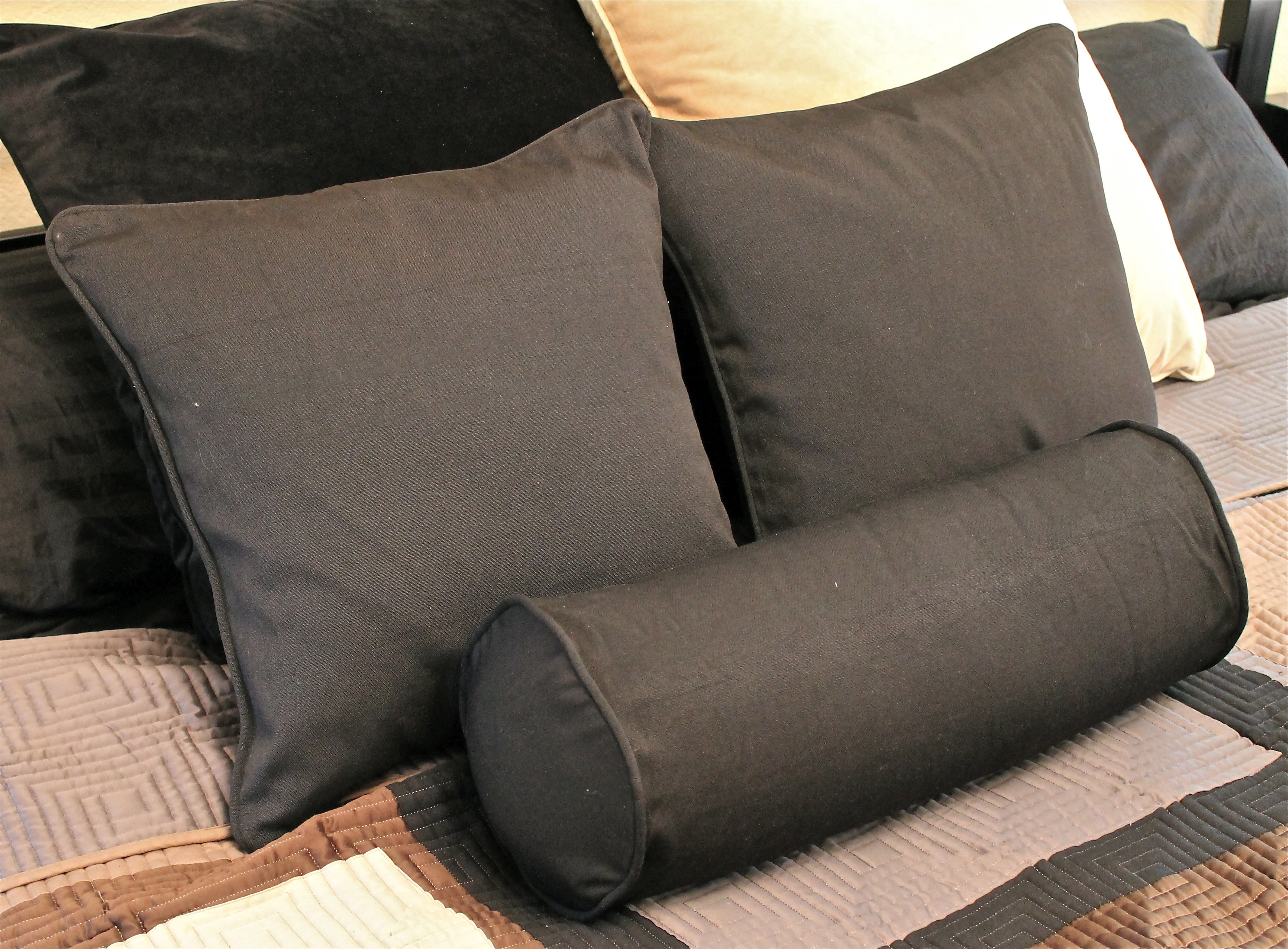 bolster throw pillow