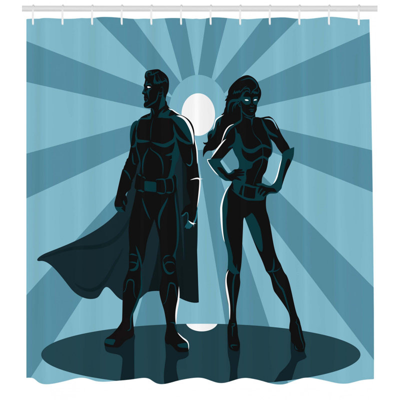 East Urban Home Superhero Unisex Costume Cape Single Shower