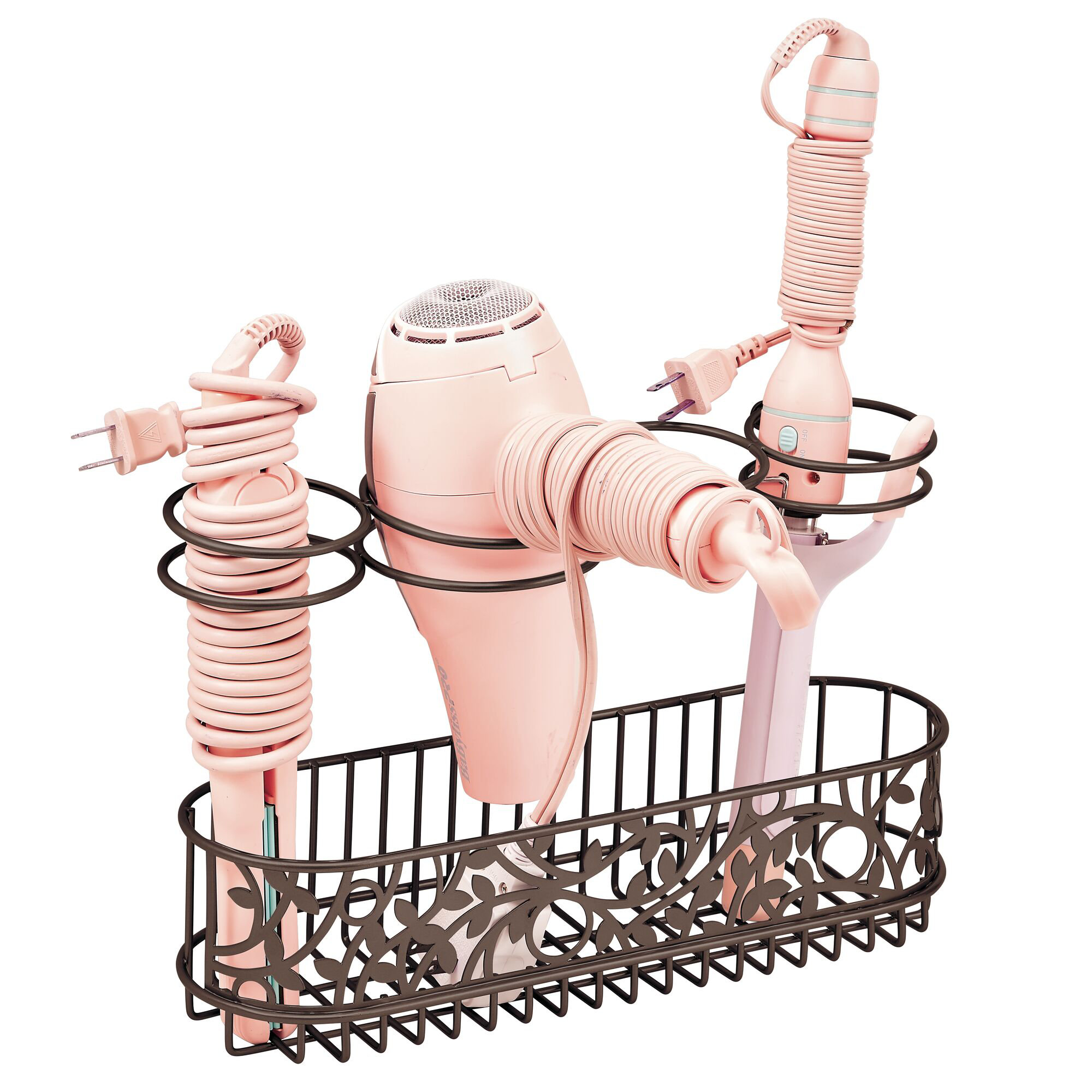 mDesign Hair Tool Holder Wayfair