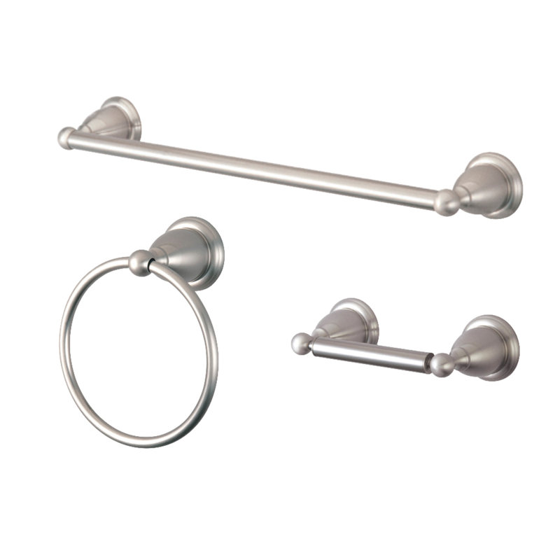 Kingston Brass Heritage 3 Piece Bathroom Hardware Set Reviews