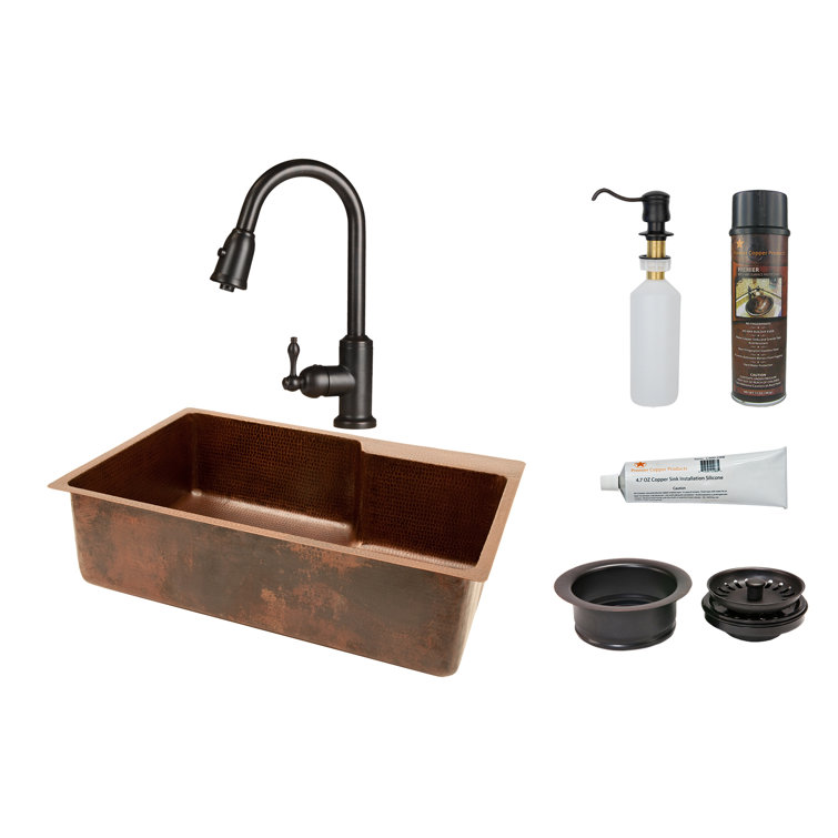 Premier Copper Products All-in-One Hammered 33