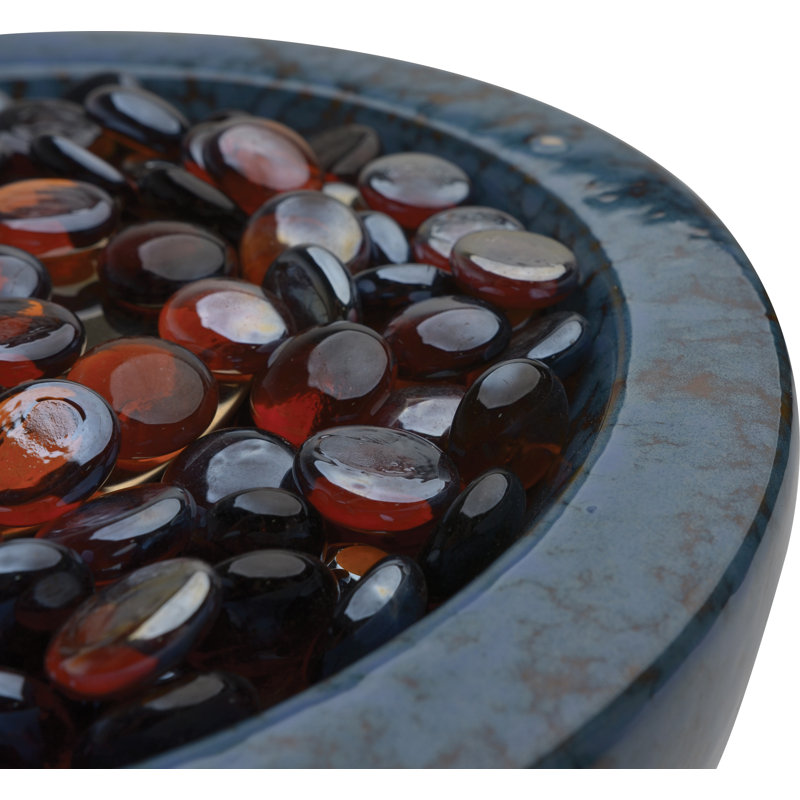 Bond Umbrella Hole Pit Fire Glass Wayfair Ca