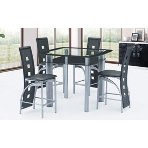 5 Piece Counter Height Dining Set by B..
