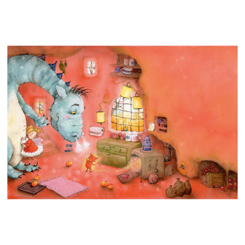 Yum, Bake Apples 1.9m x 2.88m Textured Matte Peel & Stick Wall Mural East Urban Home