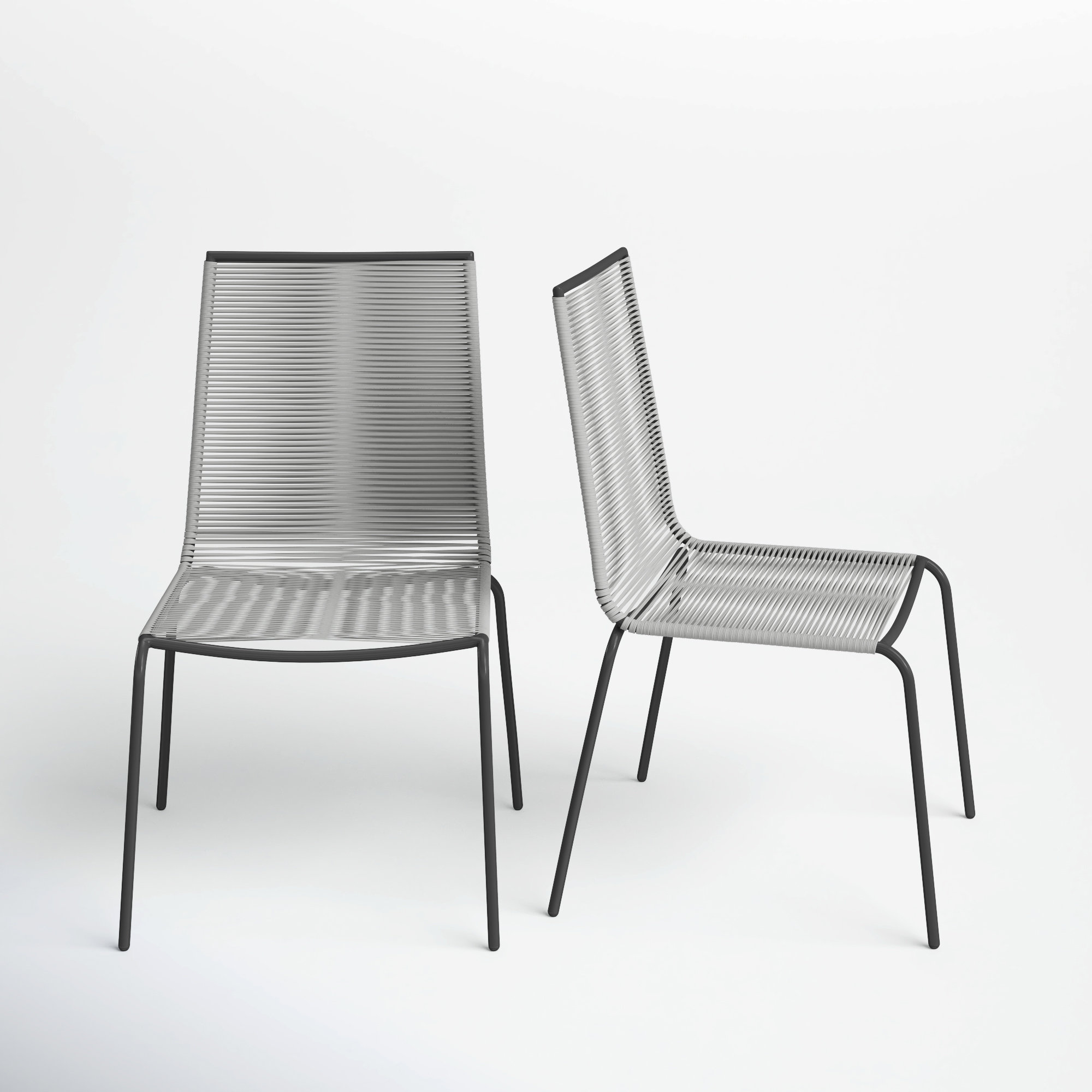 minna stacking patio dining chair