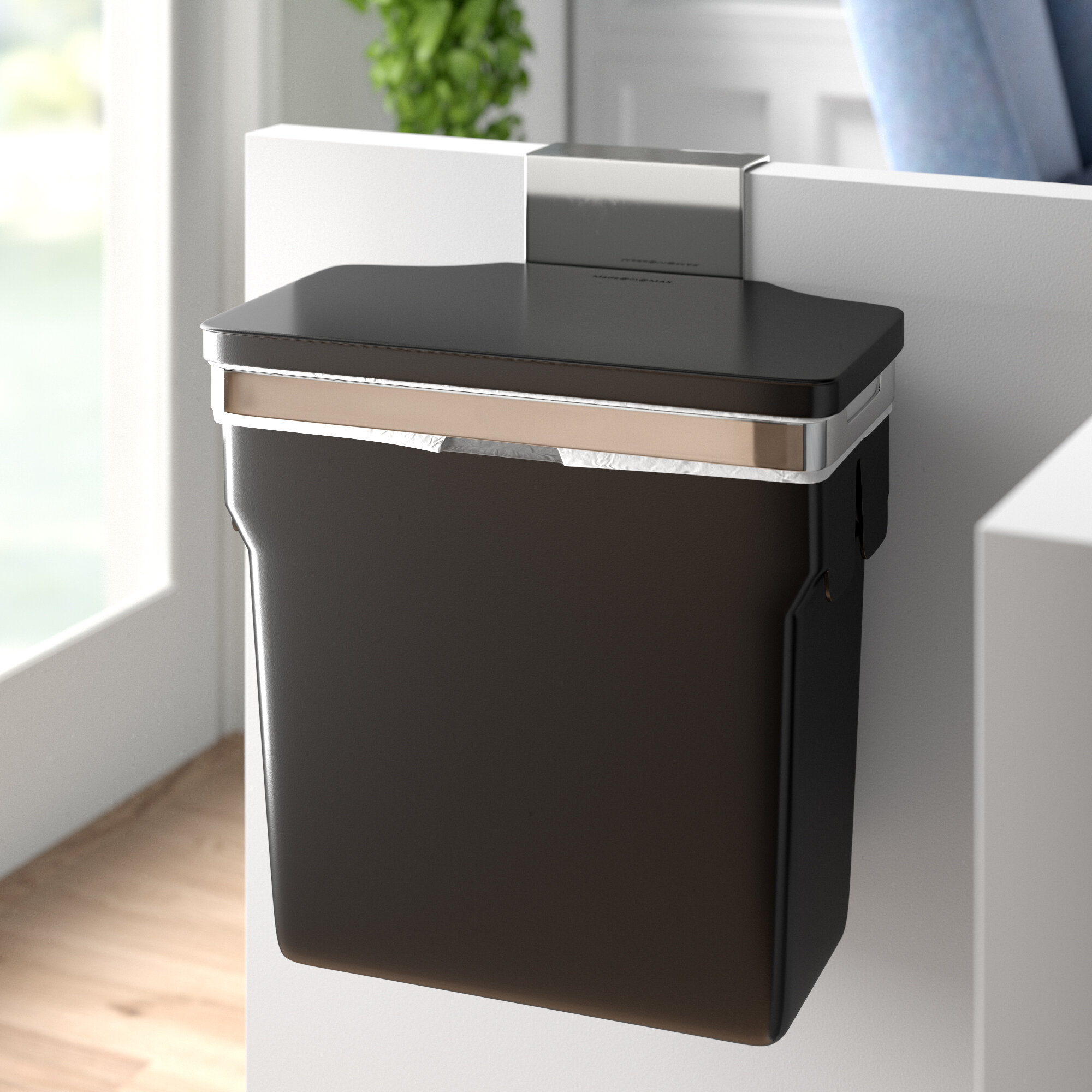 simplehuman 10 Litre Cabinet Trash Can & Reviews | Wayfair.co.uk
