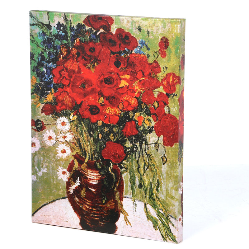 Charlton Home Daisies Poppies By Vincent Van Gogh Painting