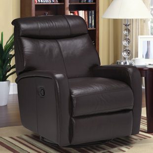 Mcmath Leather Manual Swivel Recliner by Red Barrel Studio Spacial Price