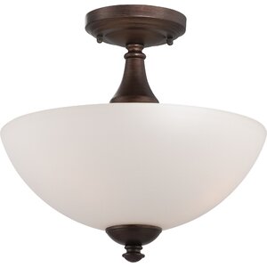 Tecca 3-Light Semi Flush Mount