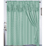 Teal Tiebacks Holdbacks Included Curtains Drapes You Ll Love In 2021 Wayfair