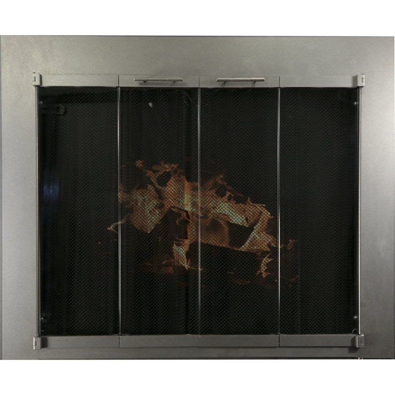 Ironhaus Hawthorne Bifold Fireplace Door Wayfair