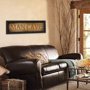Man Cave Wall Art Wayfair Man Cave Framed Textual Art