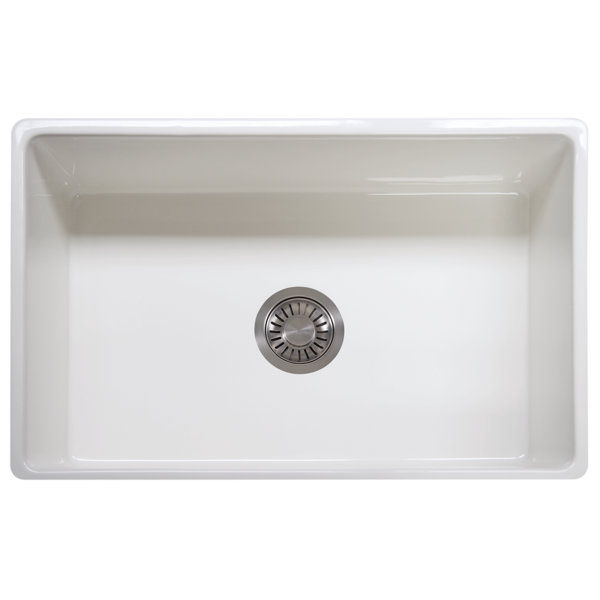 Drop In Apron Front Sink White Wayfair