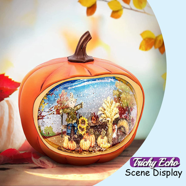Scarecrows and Turkey 10 Piece Seasonal Decor Autumn Fall Thanksgiving Themed Window Cling Set 