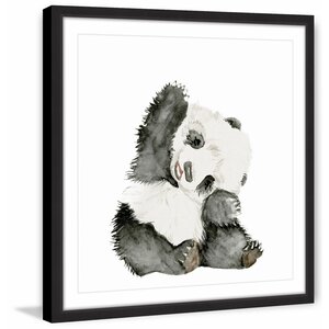 'Baby Panda I' Framed Painting Print