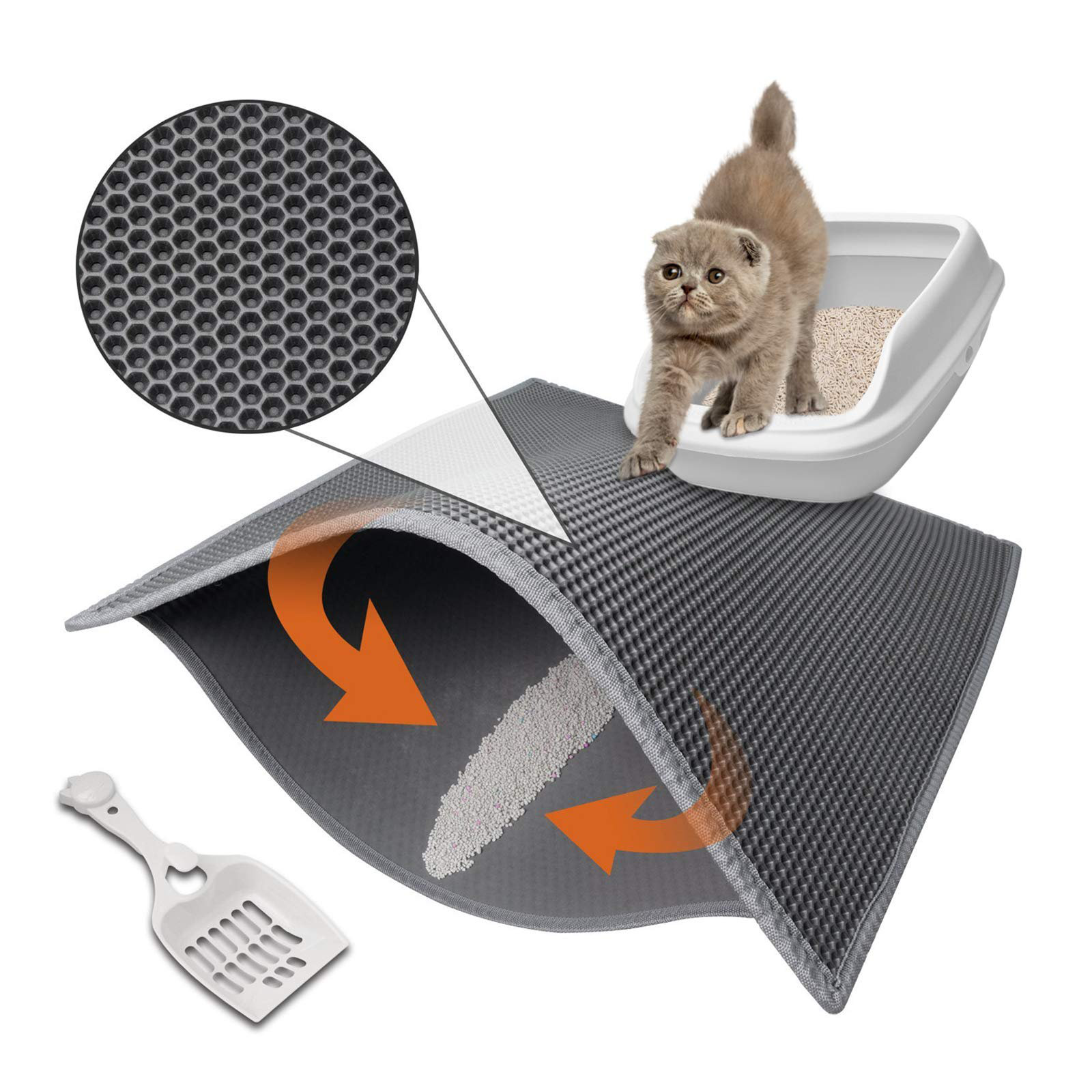 cat litter box pad