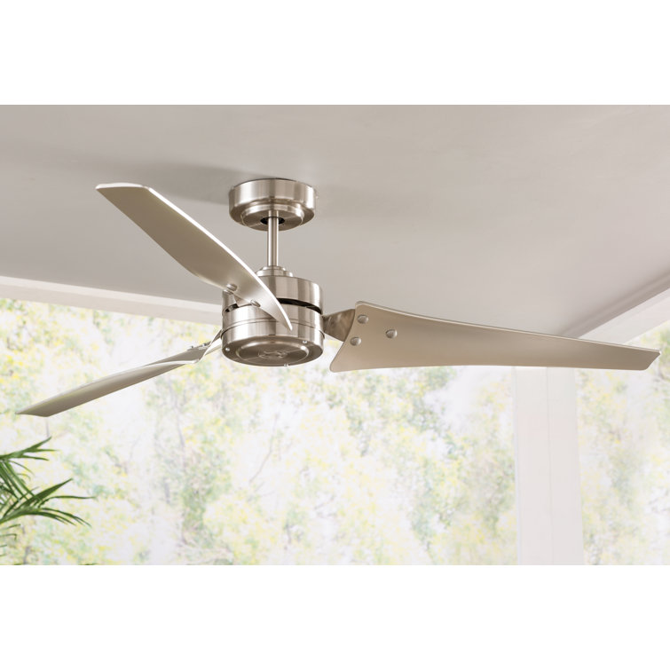 60'' Azaliyah 3 - Blade Ceiling Fan with Wall Control