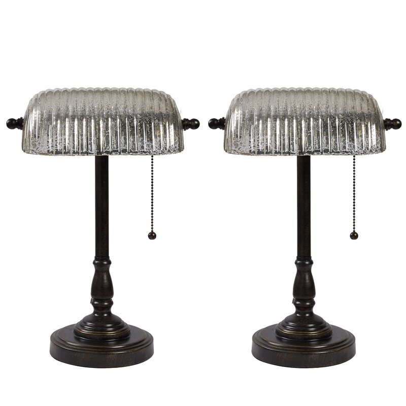 wayfair bankers lamp