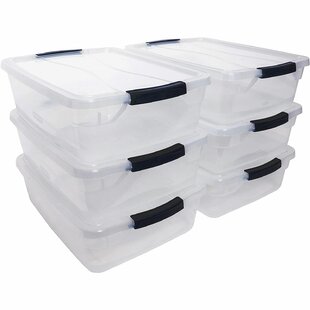 plastic storage bins