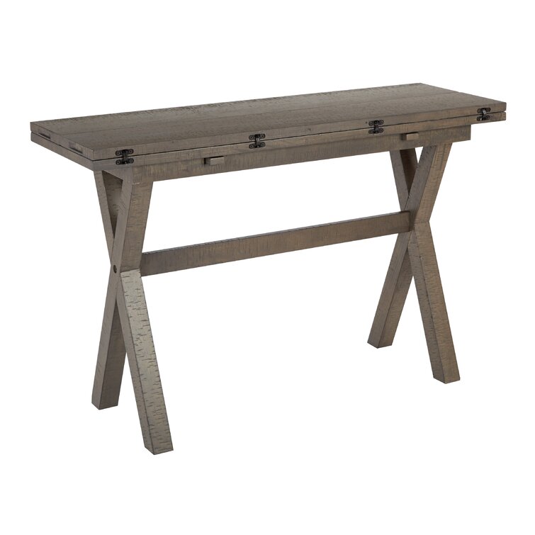 universal drop leaf console table