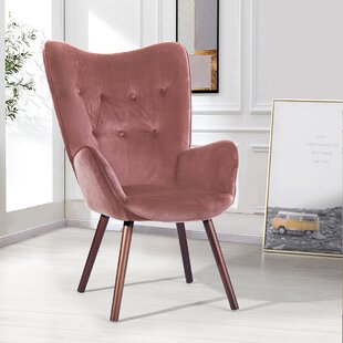 wayfair pink armchair