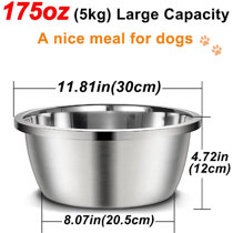 large dog bowls
