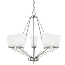 White Feather Chandelier Wayfair