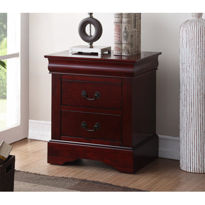 Alcott Hill Mease 2 Drawer Nightstand Alcott Hill Color Cherry Dailymail