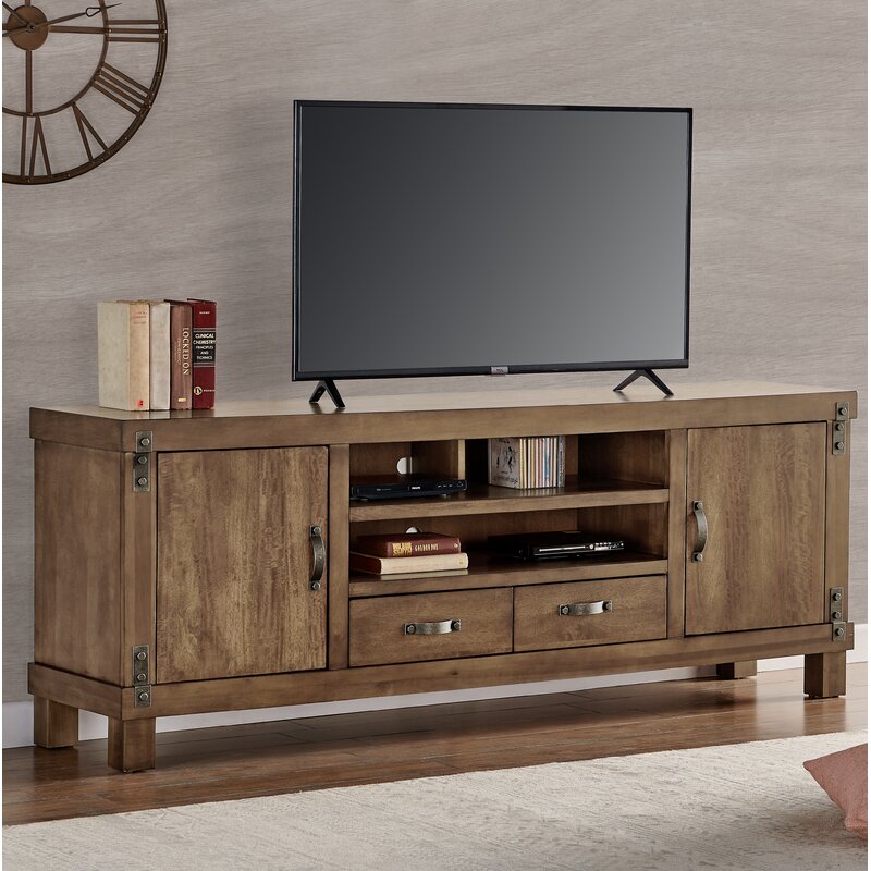 Gracie Oaks Nicole TV Stand for TVs up to 88 inches ...