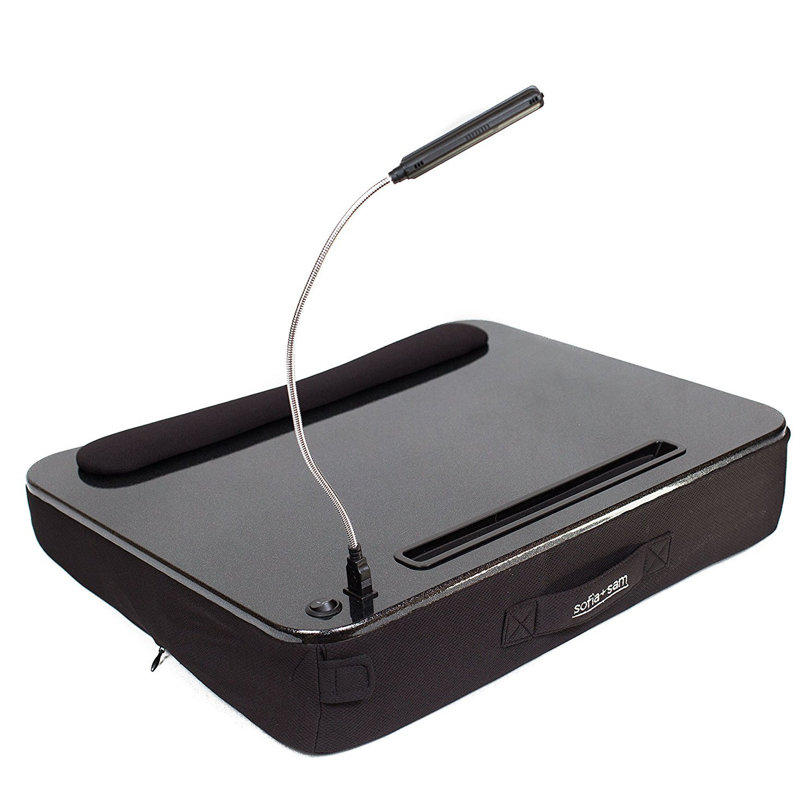 storesmith laptop desk with led light