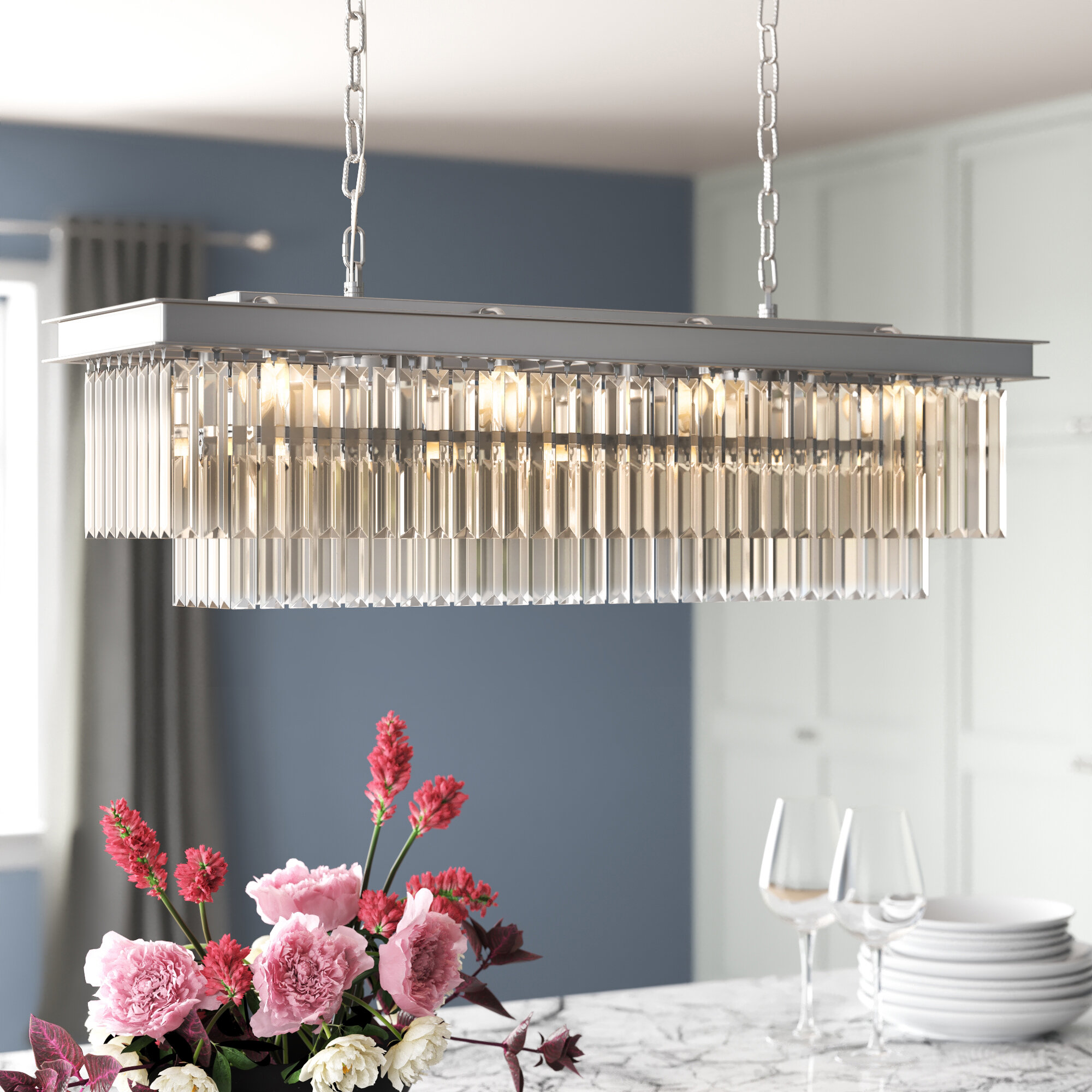 tier pendant light