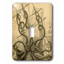 Octopus Light Switch Plate Wall Cover Tropical Decor Ocean Nautical Outlet 
