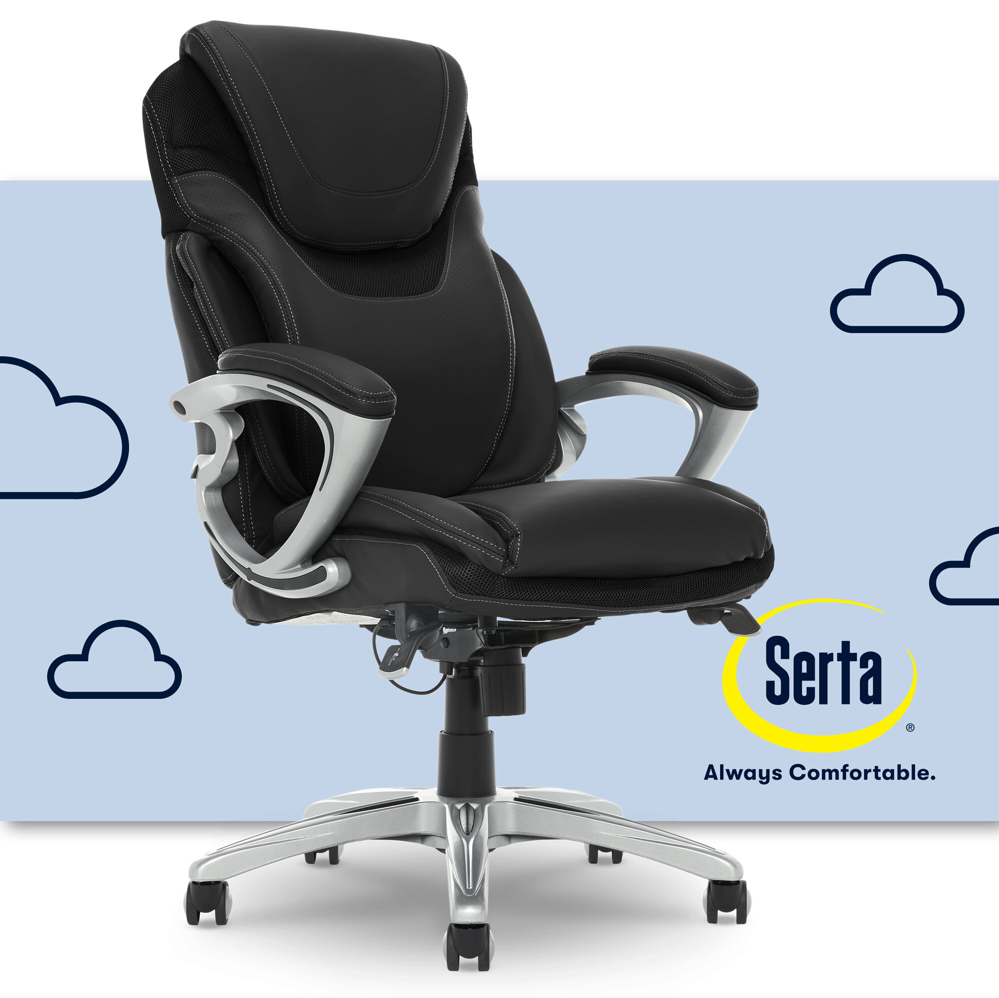 serta ergonomic executive