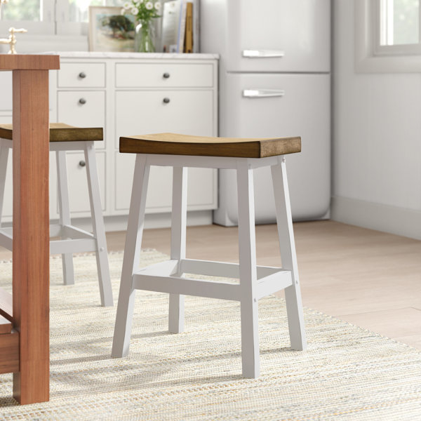 wong solid wood counter stool