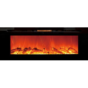 Bettie Wall Mount Electric Fireplace by Wade Logan