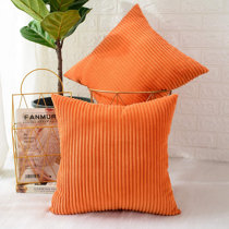 peach accent pillows