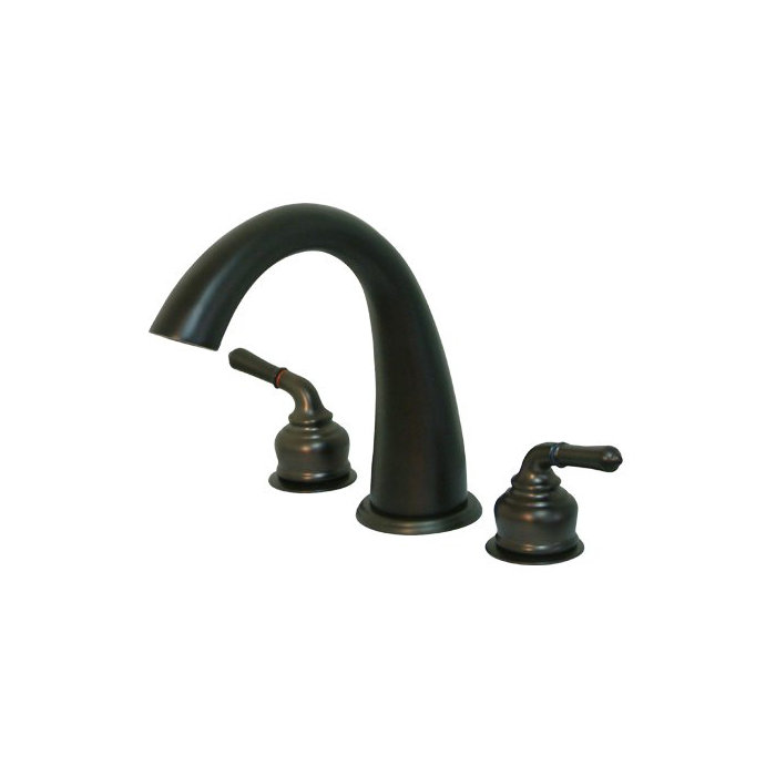 Elements Of Design St Charles Double Handle Deck Mount Roman Tub