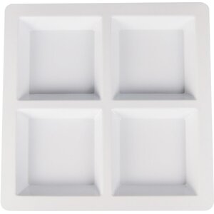 Melamine 4-Section Divided Serving Dish