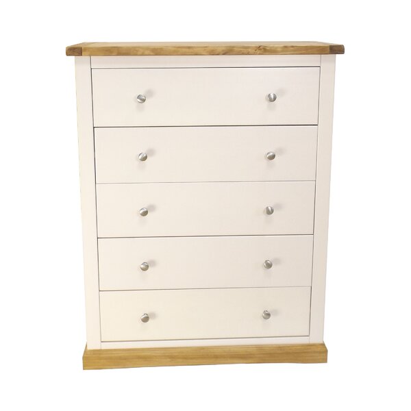 Handmade Ireland Pine 6 Drawer Narrow Tall Slim Chest No Flat