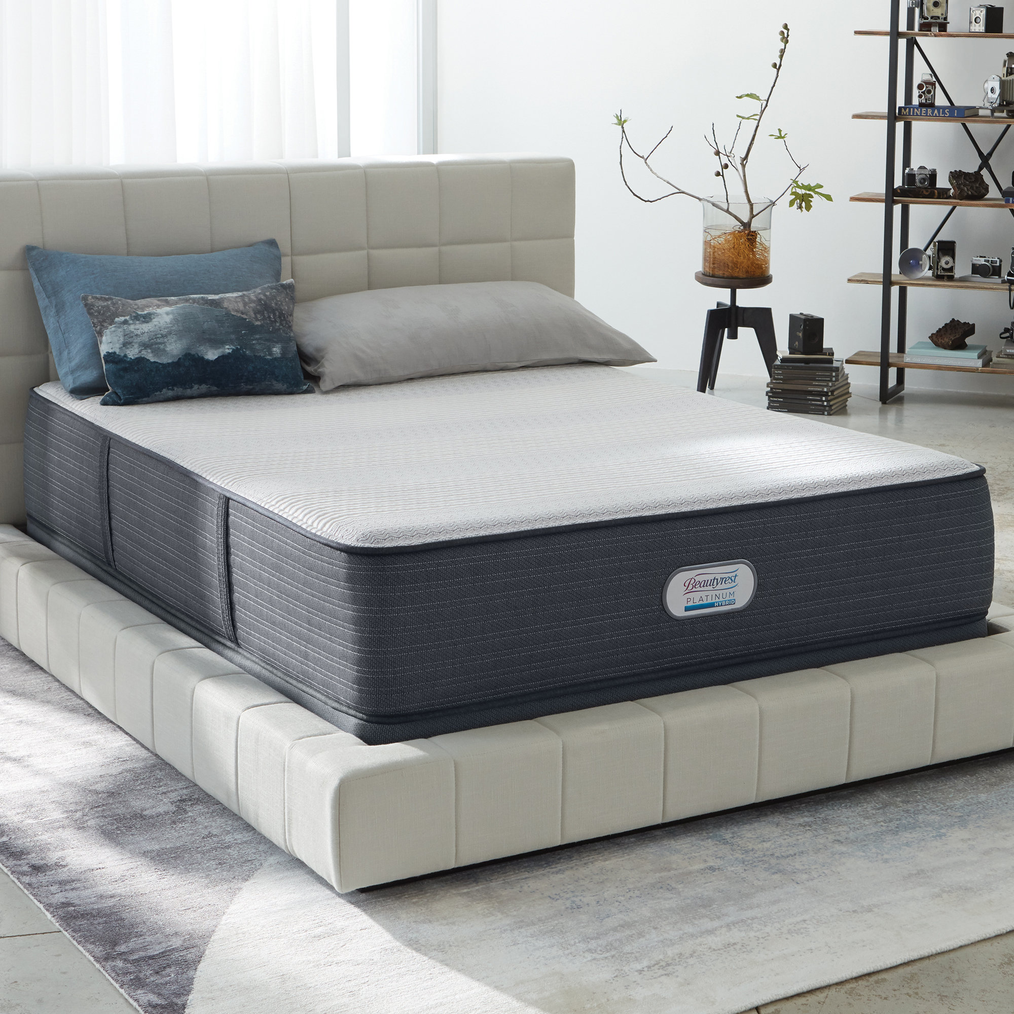 Simmons Beautyrest Platinum 13 Plush Hybrid Mattress And Simmons Beautyrest Platinum 13 Plush Hybrid Mattress And Box Spring Wayfair