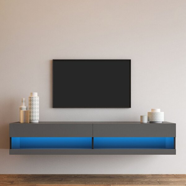 Orren Ellis Oster Floating TV Stand for TVs up to 78