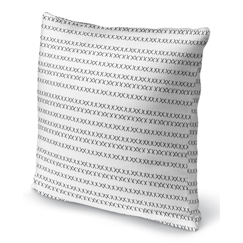 Parsons Cotton Geometric Throw Pillow Allmodern