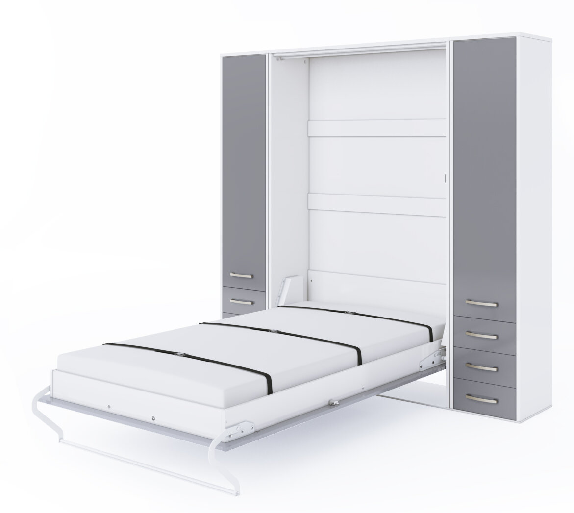 Latitude Run Mattawa Murphy Bed With Mattress Wayfair