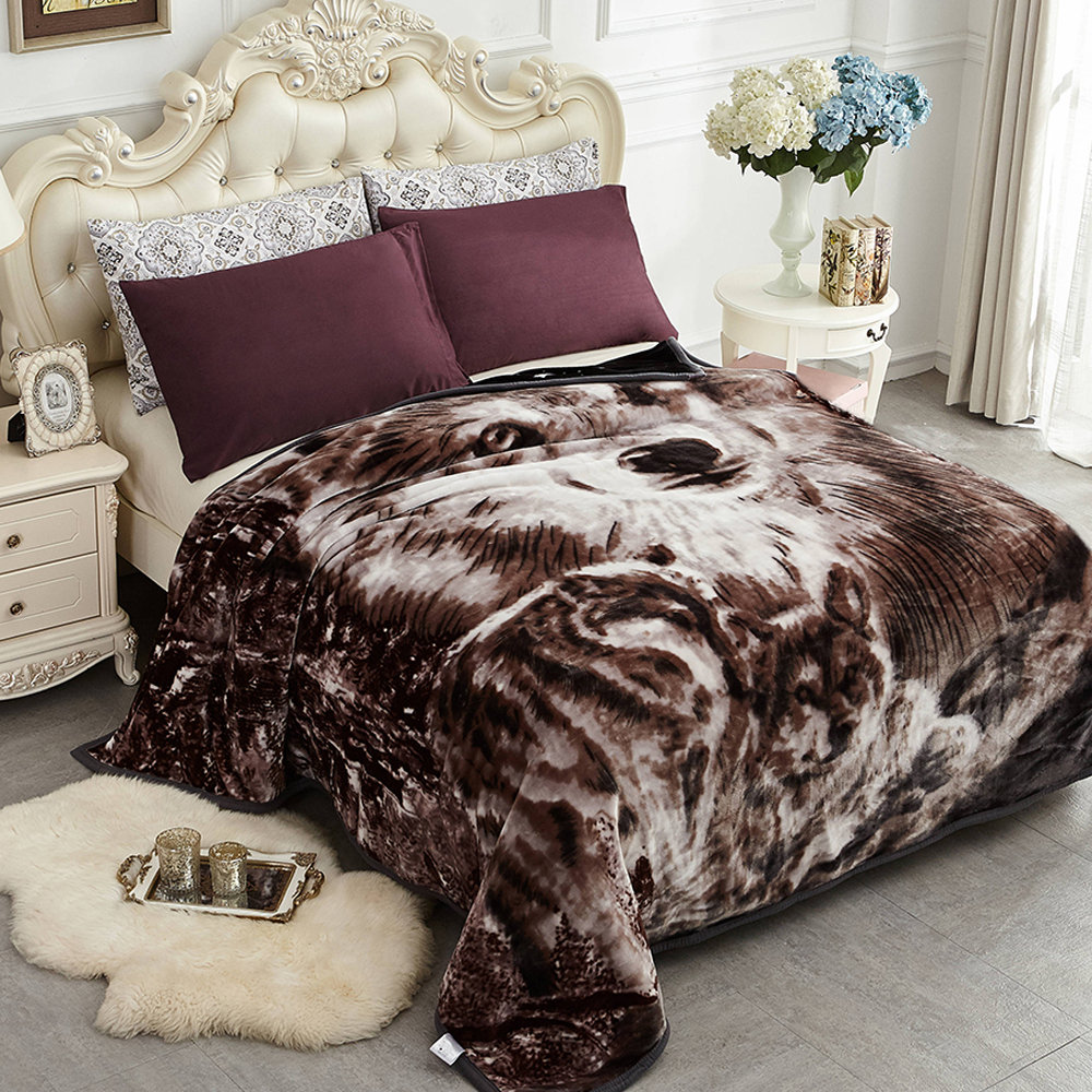Hanke Heavy Thick Printed Blanket 
