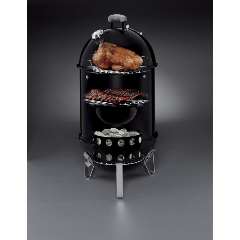Weber Smoky Mountain >> Smokey Mountain Cooker 14 Smoker Weber Smoky Mountain >> Smokey Mountain Cooker 14 Smoker