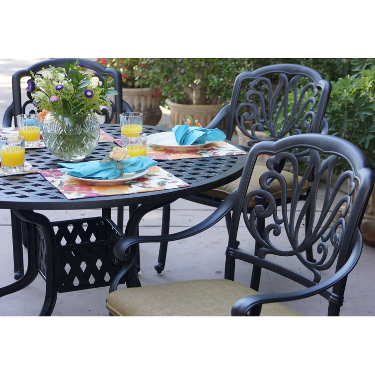 lebanon 7 piece dining set with cushions