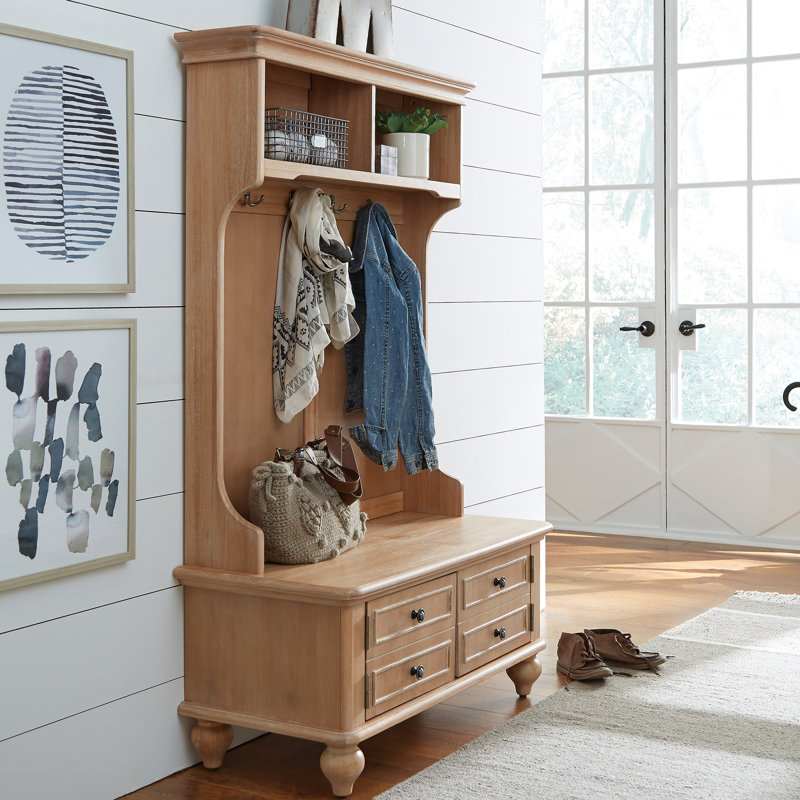 Romford Hall Tree | pre-made mudroom organizers