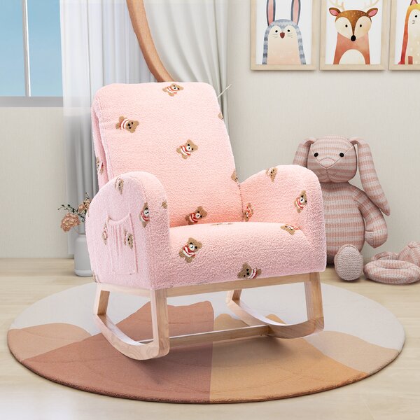 Baby Toddler Rocking Chair Realistic Baby Rockers Assembly Furniture Playset 