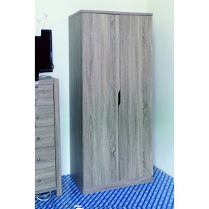 Cipriano Sophisticated 2 Magnet Closing Door Wardrobe Armoire by Ivy Bronx